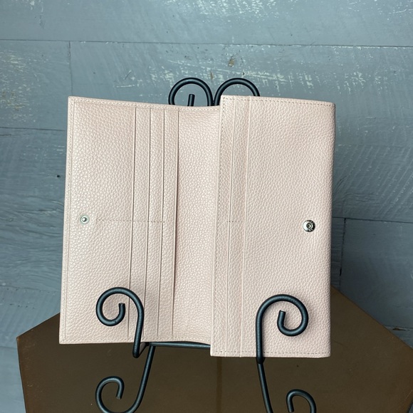Like new Longchamp pale pink leather wallet - Picture 6 of 9